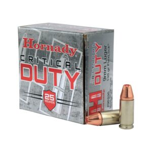 Hornady CRITICAL DUTY 9mm Luger (135gr FlexLock) - 25/Box - 90236 - Image 1