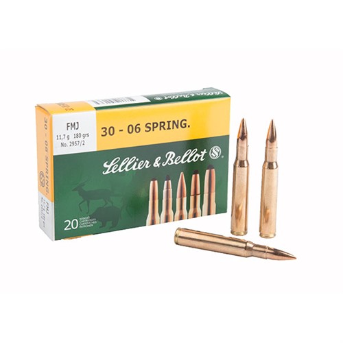 sellier-bellot .30-06 Springfield 180gr FMJ – 20rd