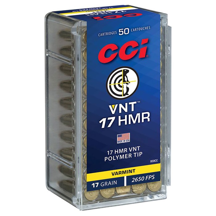 cci .17 HMR 17gr – 50rd