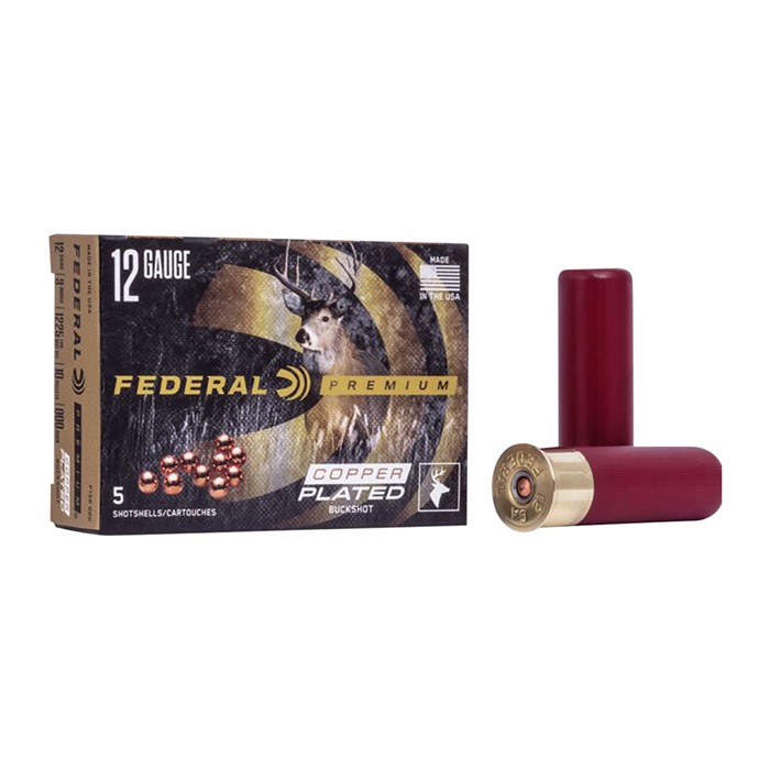Federal 12 Gauge BUCKSHOT – 5rd