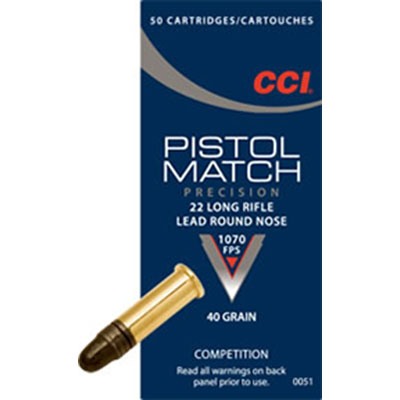 CCI .22 LR 40gr – 50rd