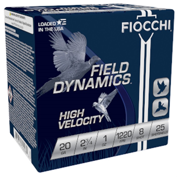 Fiocchi Ammunition 20 Gauge – 25rd