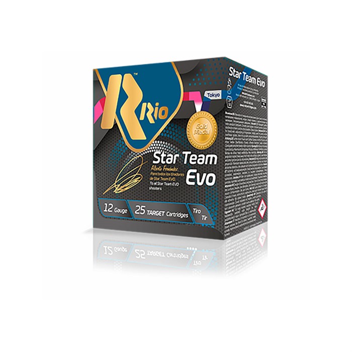 Rio Star Team TARGET 32 LOW RECOIL 12 Gauge (1-1/8 oz #8) – 25/Box – STT32LR8