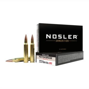 Nosler Custom Competition .223 Remington (69gr HPBT) - 20/Box - 60023 - Image 1