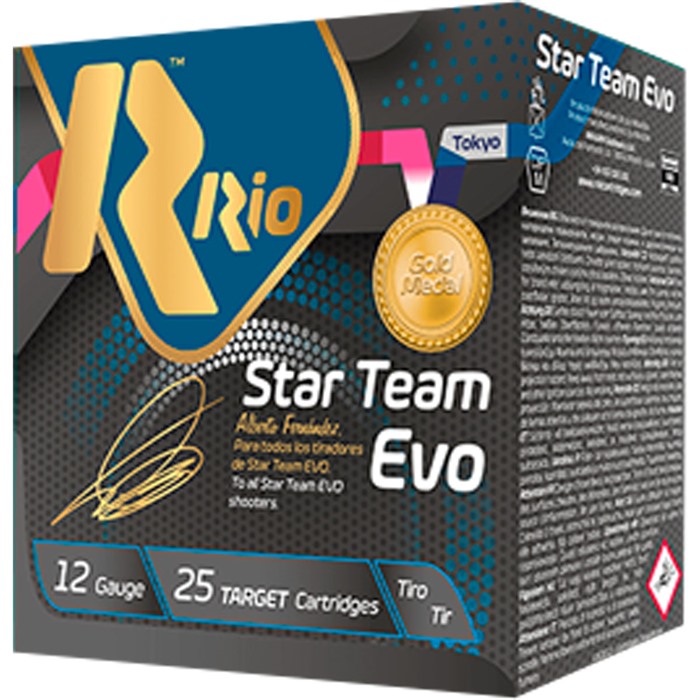 Rio Star Team Evo 12 Gauge (1-1/8 oz #7.5) – 25/Box – STT32LR75